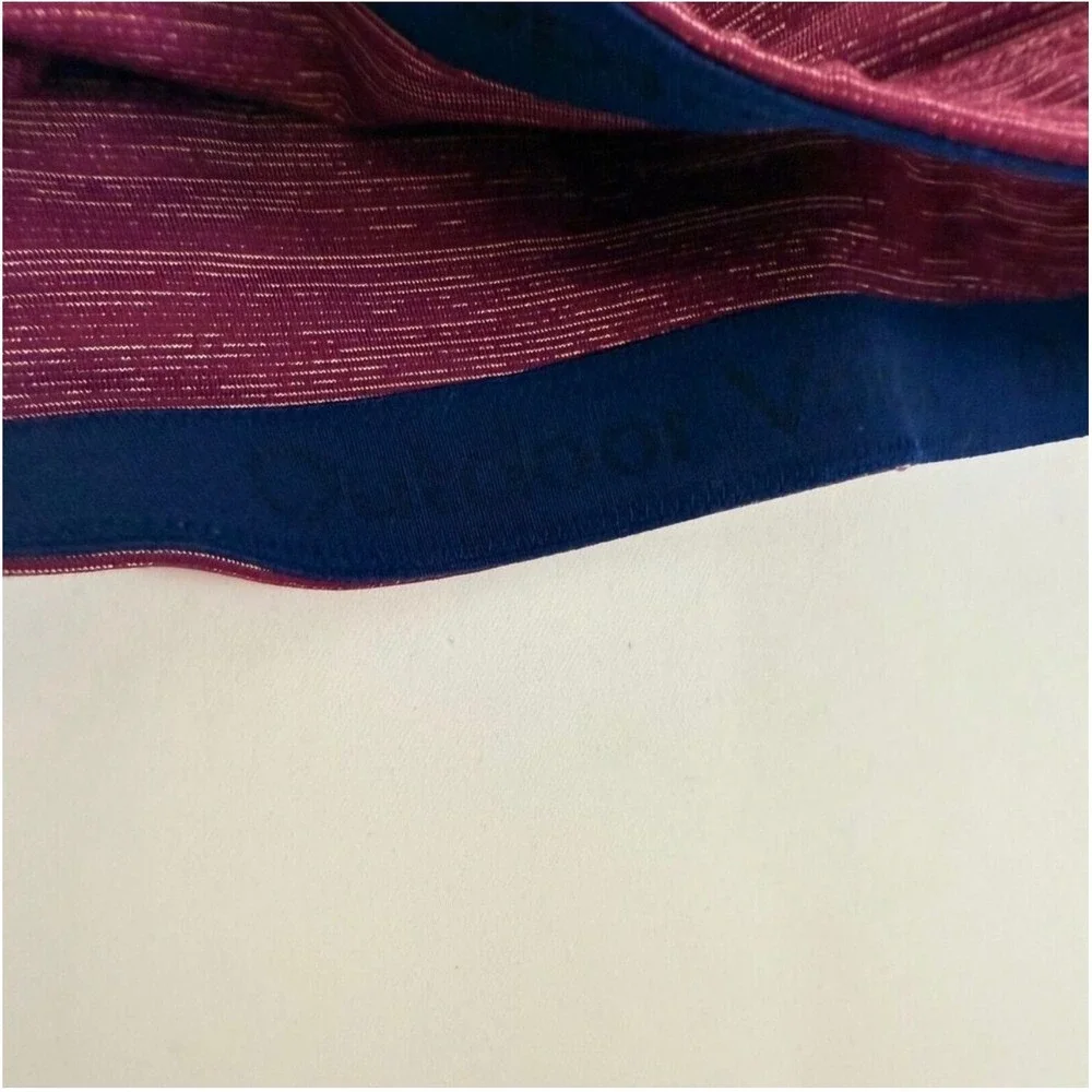 Outdoor‎ Voices Racerback Sports Bra Plum Purple Space Dye Women's XS Sporty